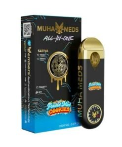 Muha Meds 2g All-In-One Disposable Vape – Frosted Mint Cookies