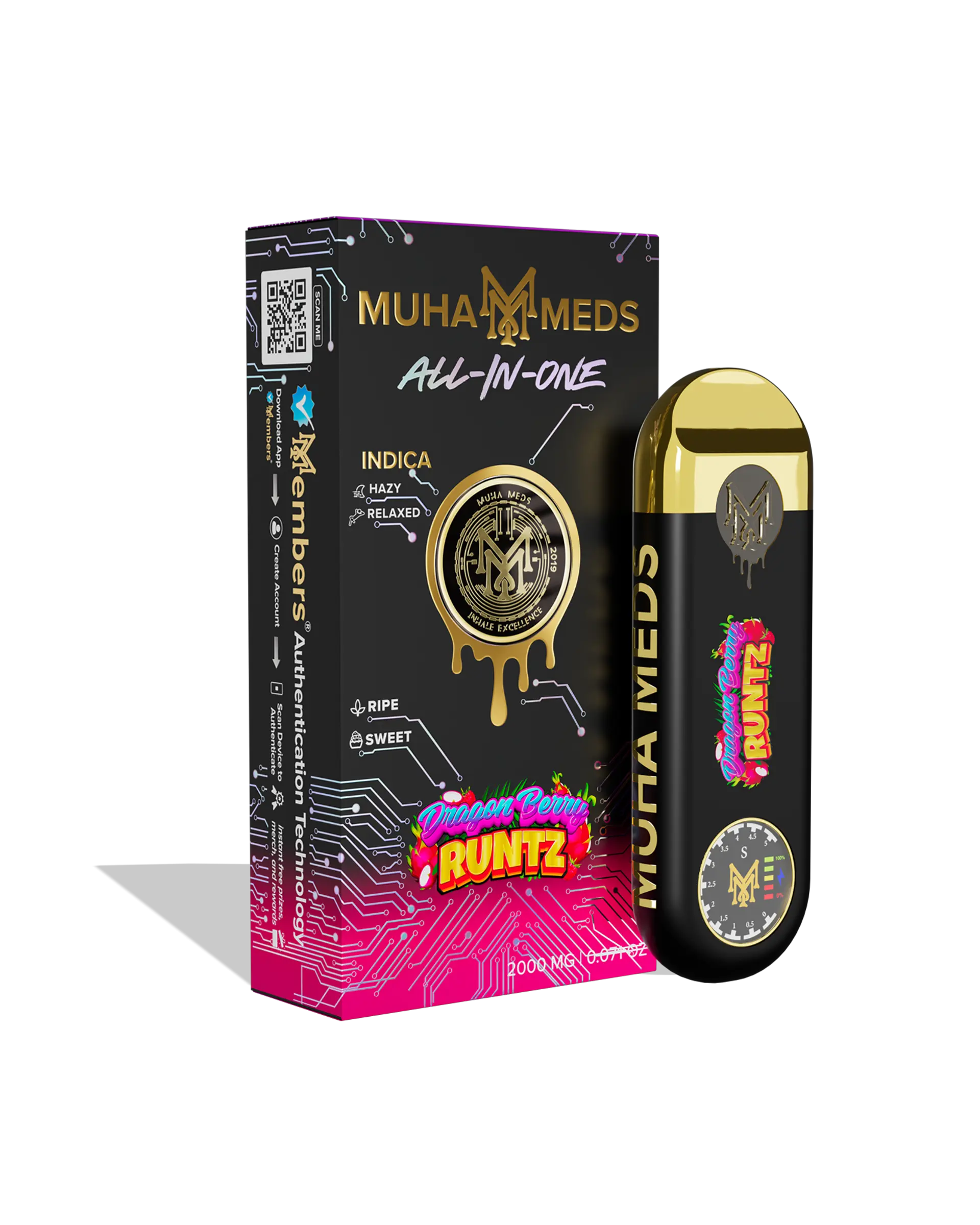 MuhaMed-Dragon-Berry-Runtz-PG-CT-2.webp-D-V-39_01 Muha Meds 2g All-In-One Disposable Vape – Dragon Berry Runtz