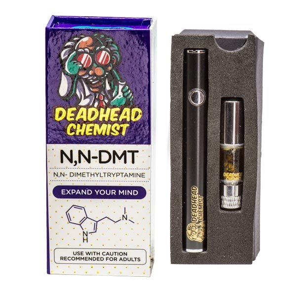 N,N-DMT (Cartridge and Battery) .5mL Deadhead Chemist N,N-DMT (Cartridge and Battery) .5mL Deadhead Chemist
